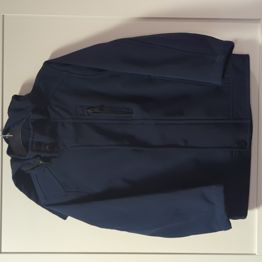 Urban Republic Toddler Boys 3T Navy Jacket - Removable Hood